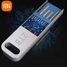 Xiaomi 2TB USB 3.2 Flash Drive High Speed Phone Data Transfer Portable Metal U Disk TypeC Memory Stick Waterproof SSD Storage PC
